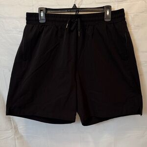 Promover Black XXL Women’s Athletic Shorts & Outdoor Wear. Two Zippered Pockets